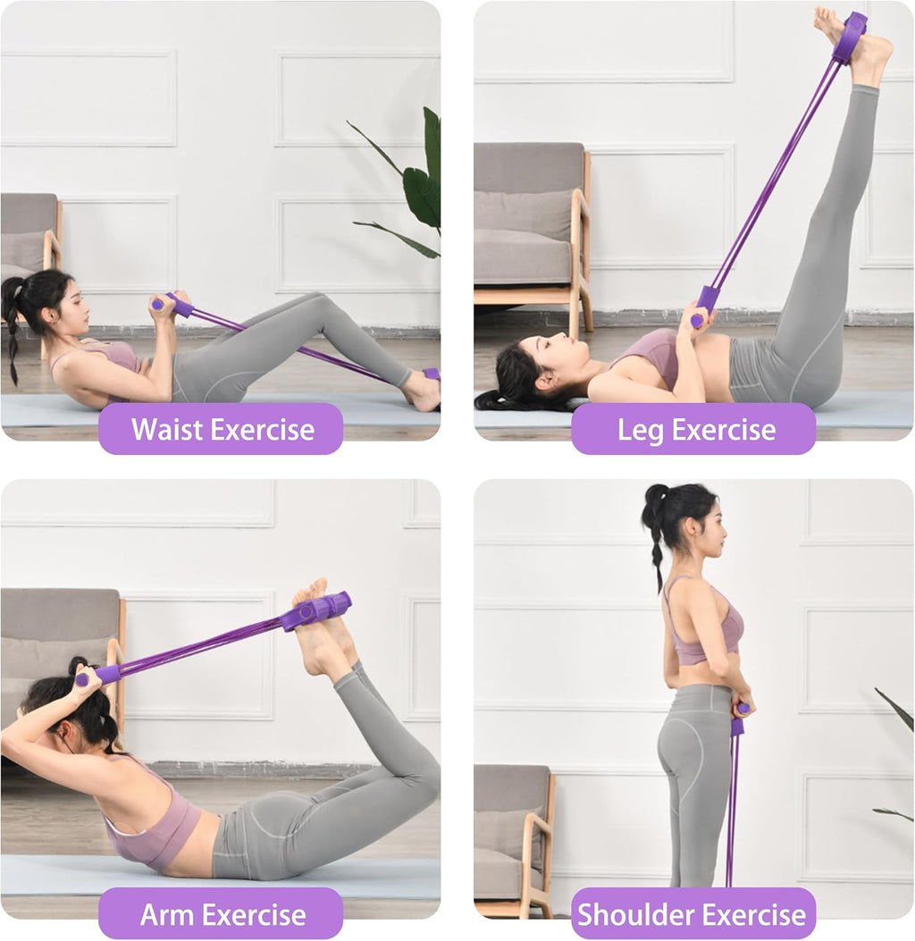 Full Body Fitness Tool - Yoga Pedal Puller Resistance Band